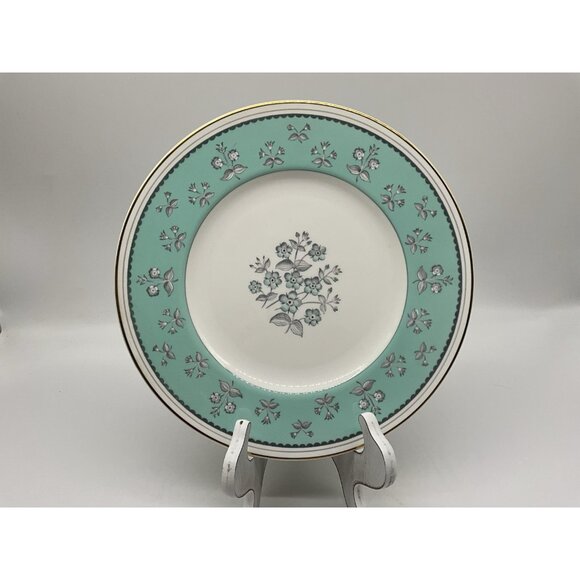 Wedgewood Bone China Pimpernel Pattern 10.5 Inch Dinner Plate Vintage Dinnerware - Picture 6 of 16